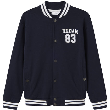 Name It Navy Blazer Nkmkiel Ls Nreg Sweat Card Unb