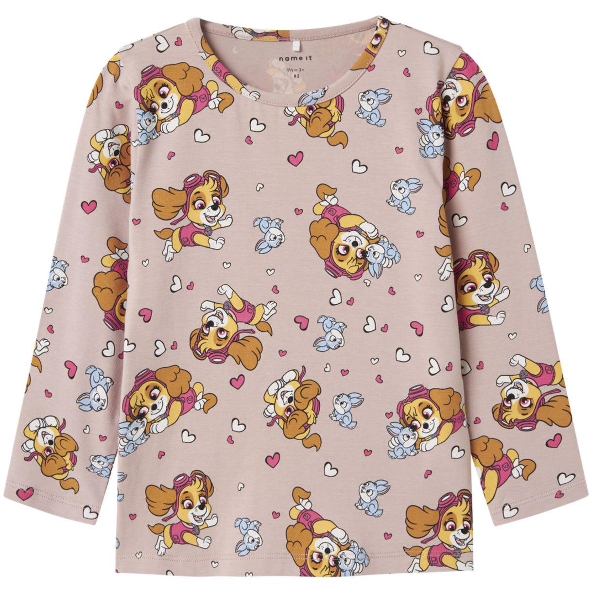 Name It Burnished Lilac Nmfjiddi Paw Ls Top Cplg