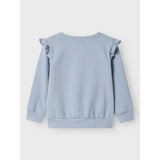 Name It Dusty Blue Nmfjyla Gabby Sweat Unb Sky