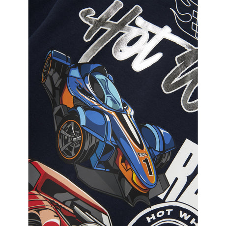 Name It Navy Blazer Nmmjarl Hotwheels Nreg Ls Top Box Sky