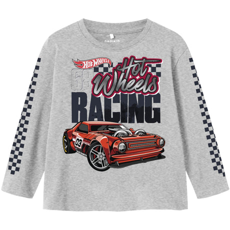 Name It Grey Melange Nmmjarl Hotwheels Nreg Ls Top Box Sky