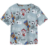 Name It Dusty Blue Nmmjubi Paw Nreg Ss Top Cplg