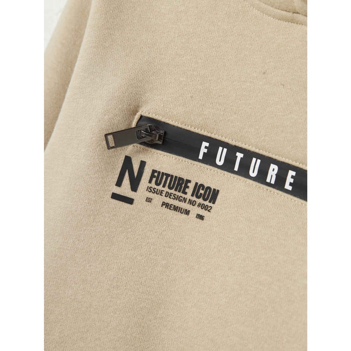 Name It Peyote Nkmleonas Ls Nreg Sweat Wh Bru