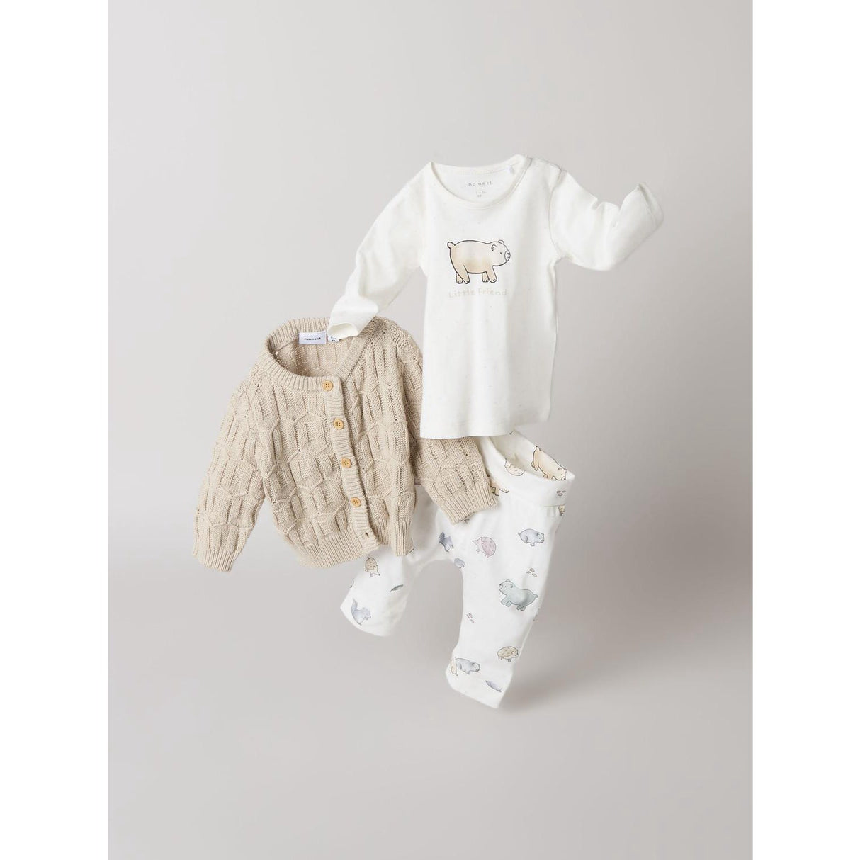 Name It Cloud Dancer Nbnluma Bukser