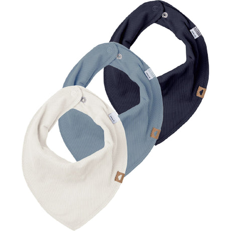 Name It Cloud Dancer Nbmyasimkillo 3P Tørklæde Hagesmæk Rib