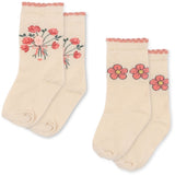 Konges Sløjd Rose Mix 2-Pak Rose Strømper