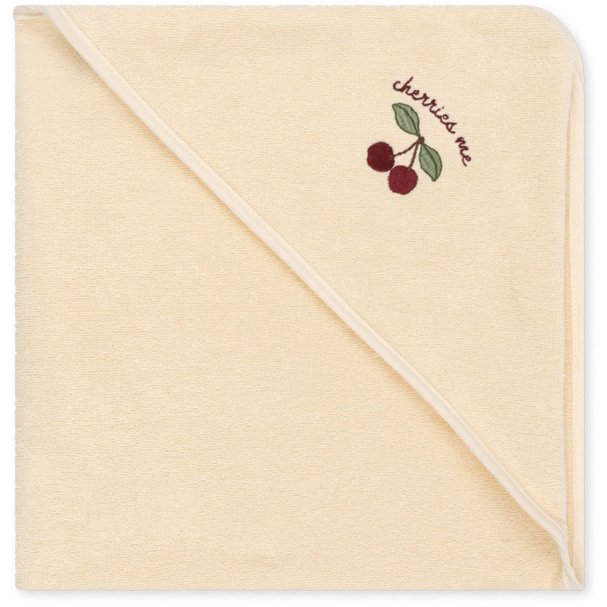 Konges Sløjd Cherry Terry Håndklæde Embroidery GOTS