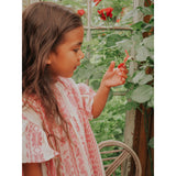 Fliink Cloud Dancer Pink Stripe Addie Kjole