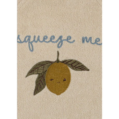 Konges Sløjd Lemon Terry Badekåbe Embroidery GOTS