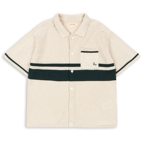 Konges Sløjd Pine Grove Hai Strik Skjorte GOTS