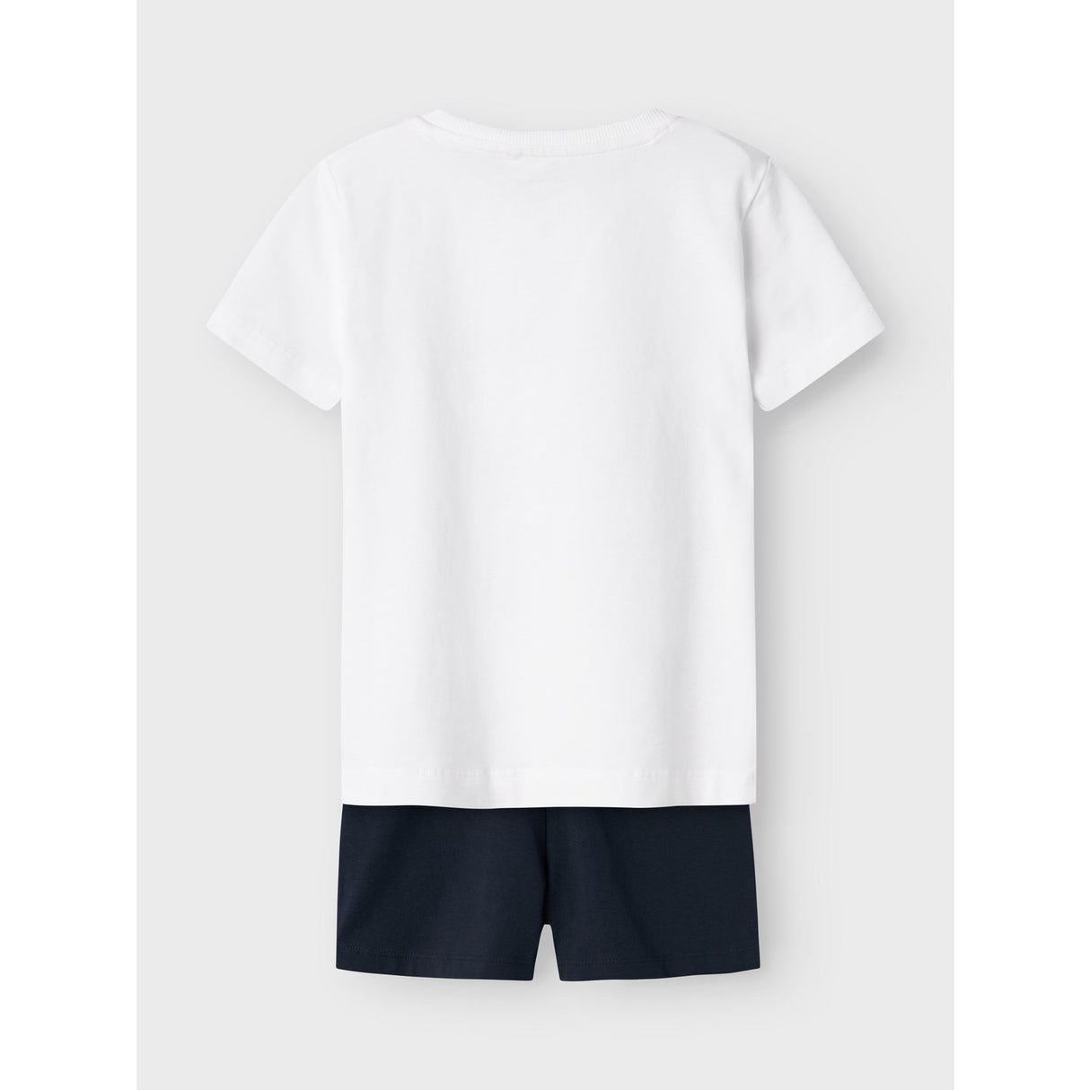 Name It Lucent White Nmmjaspen Ss Shorts Sæt Pb