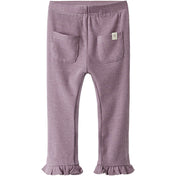 Lil'Atelier Nostalgia Rose Melange Darla Slim Leggings