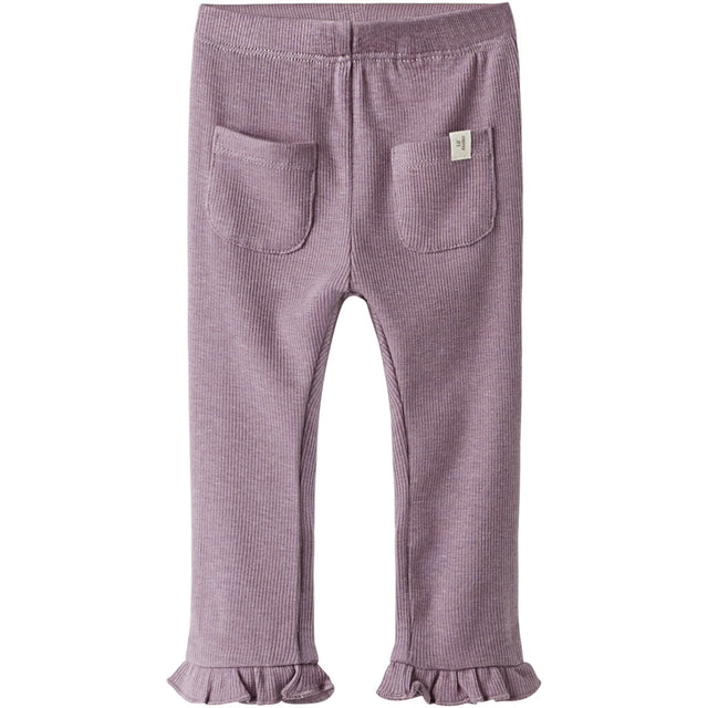 Lil'Atelier Nostalgia Rose Melange Darla Slim Leggings