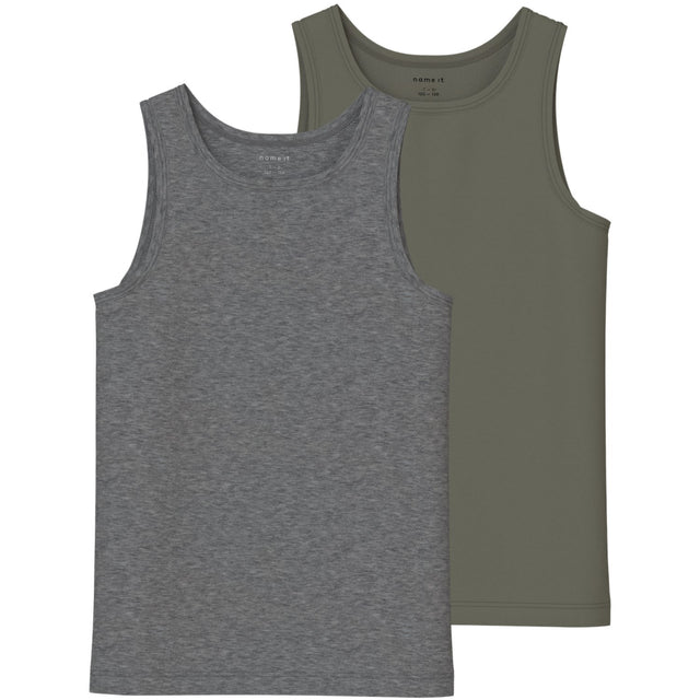 Name It Tea Leaf Nkmtank Top 2P Noos