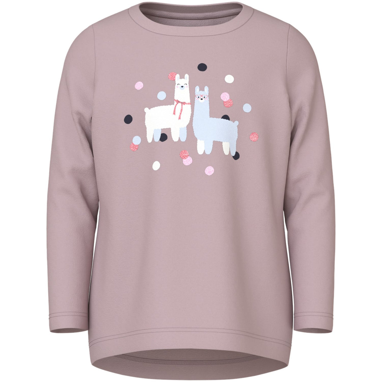 Name It Burnished Lilac Lama Nmfvix Ls Top