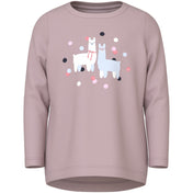 Name It Burnished Lilac Lama Nmfvix Ls Top