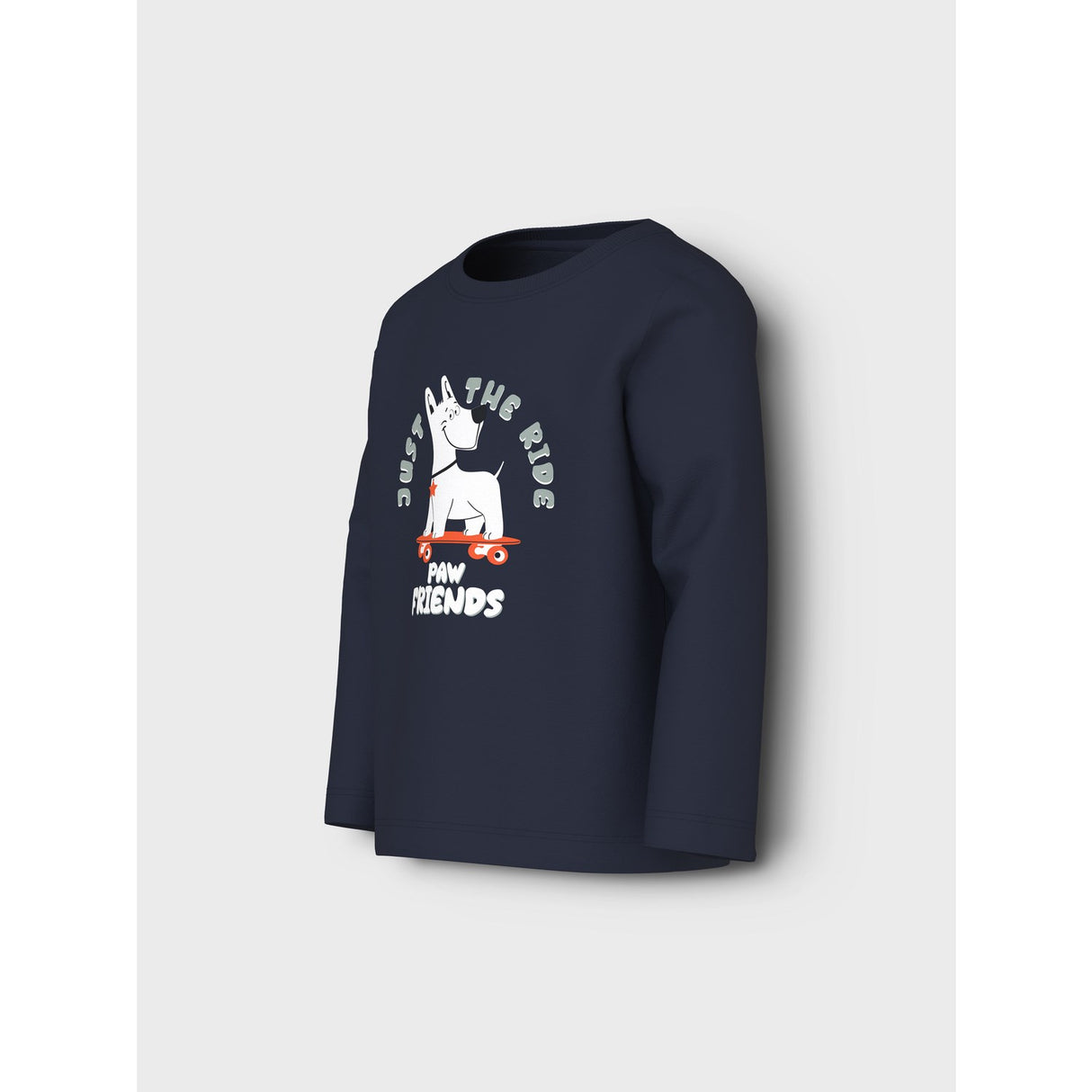 Name It Navy Blazer Skate Dog Nmmvux Ls Top