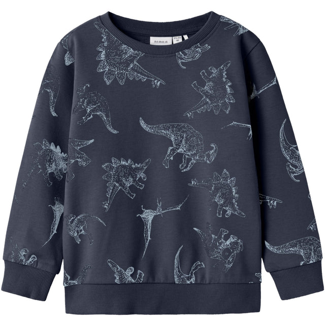 Name It Dark Sapphire Nmmvaron Ls Aop Swt Unb Noos