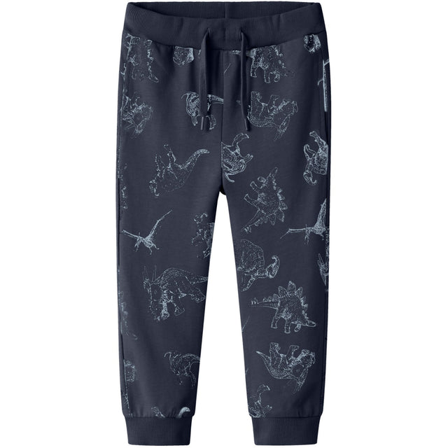 Name It Dark Sapphire Nmmvaron Aop Swt Bukser Unb Noos