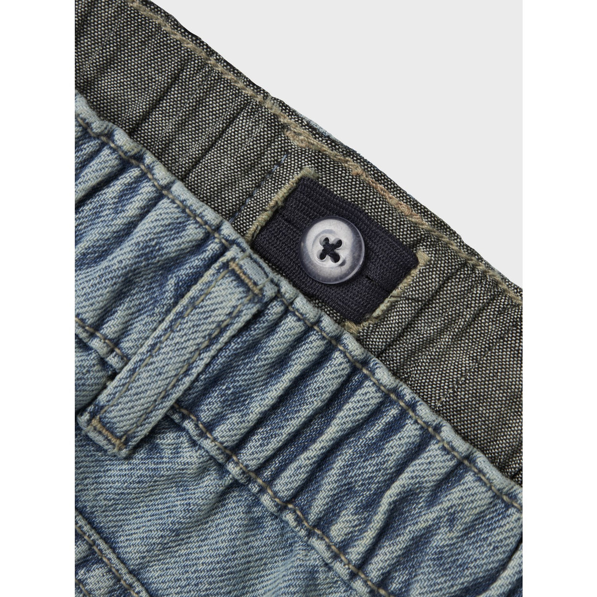 Name It Vintage Medium Blue Denim Nmmben Tap Jeans 8940-Bf Noos