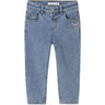 Name It Medium Blue Denim Bow Embroidery Nmfbella Mom Emb Jeans 1224-Sm Noos