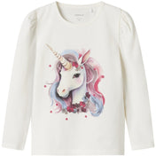 Name It Cloud Dancer Nmfkrulle Ls Top Box