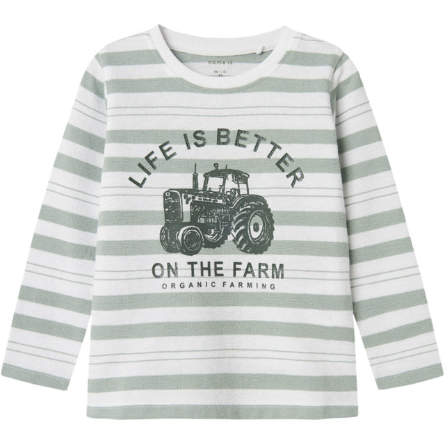 Name It Bright White Nmmlandon Ls Top