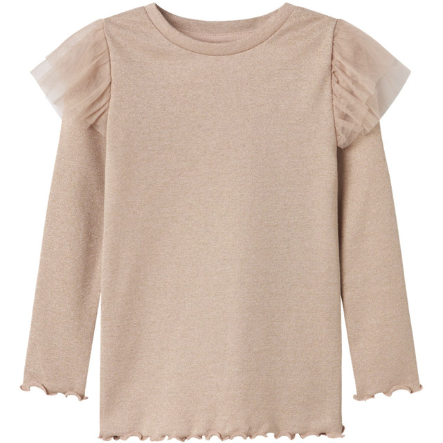 Name It Burnished Lilac Lurex Nmflulla Ls Top