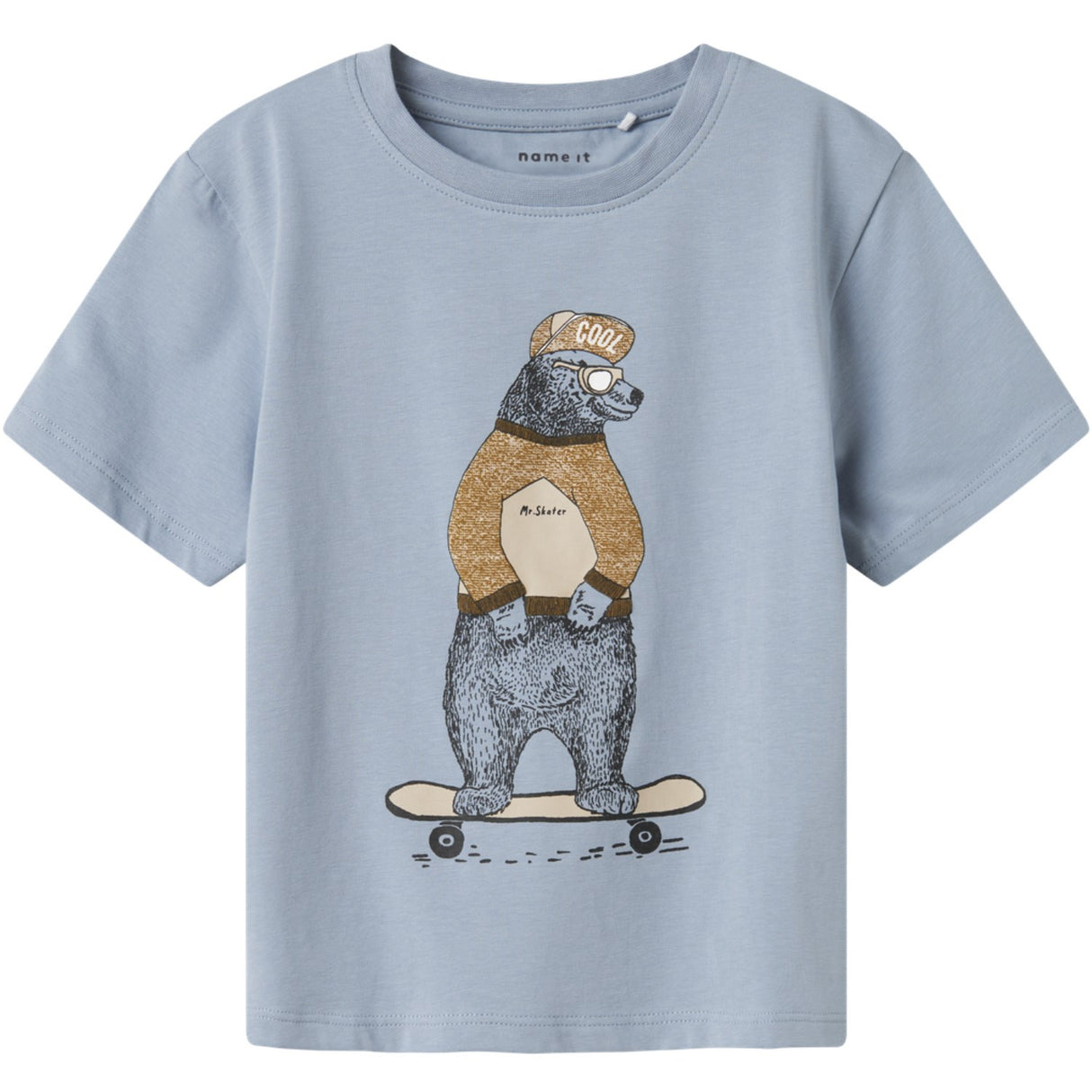 Name It Dusty Blue Nmmlinden Ss Nreg Top Box