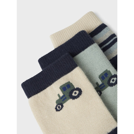 Name It Jadeite Nmmlams 3P Strømper