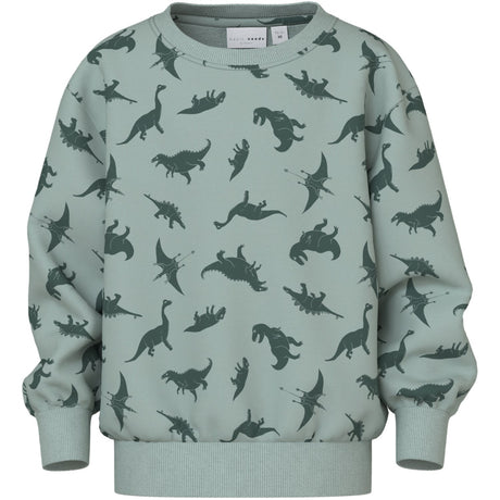 Name It Jadeite Lots Of Dinos Nmmvifelix Ls Nreg Sweat Unb