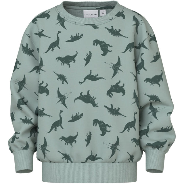 Name It Jadeite Lots Of Dinos Nmmvifelix Ls Nreg Sweat Unb