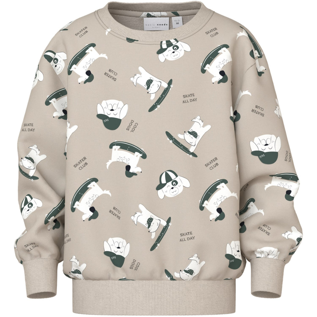 Name It Peyote Skater Dogs Nmmvifelix Ls Nreg Sweat Unb