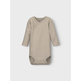 Name It Pure Cashmere Nbnbody 2P Ls Slå-om Solid Noos