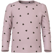Name It Burnished Lilac Nmfkheart Xsl Ls Top