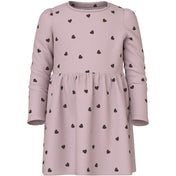 Name It Burnished Lilac Nmfkheart Ls Kjole