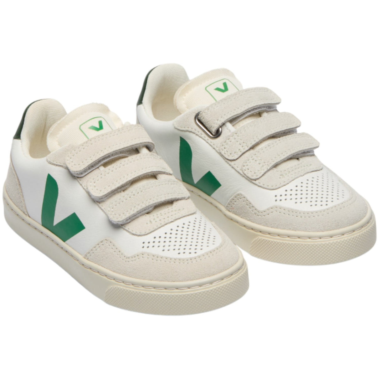 Veja Extra White Emeraude Small V-90 Sneakers
