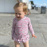 Petit Crabe Wiltshire Bud Sydney Uv Badebluse L/S - Med Liberty© Stof