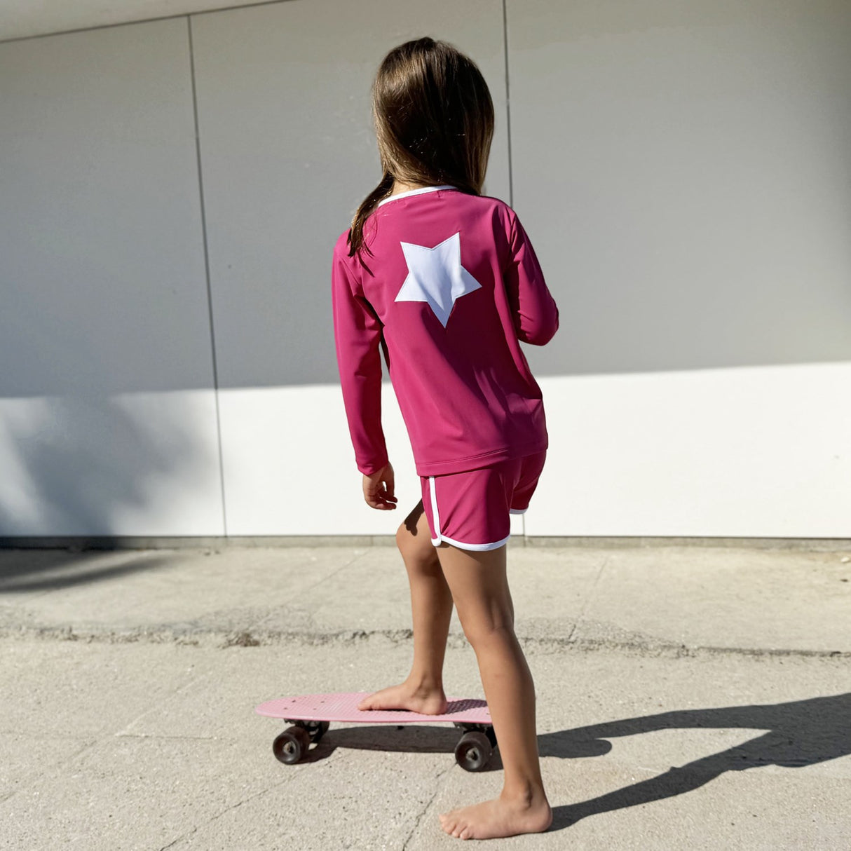 Petit Crabe Mulberry Etoile Lynlås Uv-Swim Bluse L/S