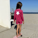 Petit Crabe Mulberry Etoile Lynlås Uv-Swim Bluse L/S