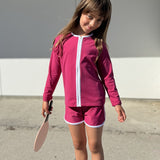 Petit Crabe Mulberry Etoile Lynlås Uv-Swim Bluse L/S