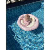 Vanilla COPENHAGEN Milk/English Rose Swan Baby Float - Swan