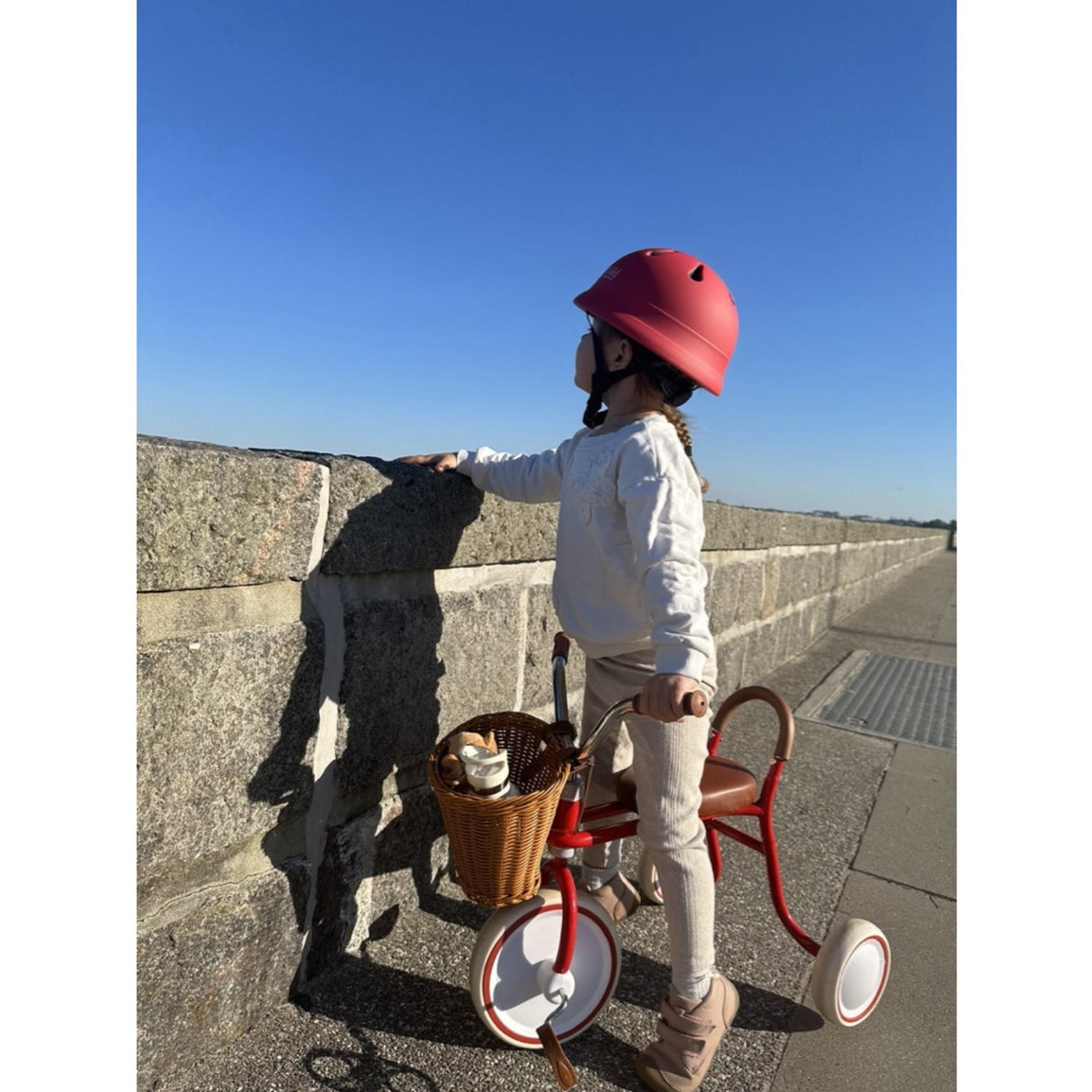 Vanilla COPENHAGEN Berry Red Cykelhjelm