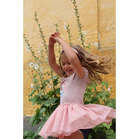 Konges Sløjd Fairy Etoile Holographic Pink Ada Fairy Ballerina Glitter Kjole