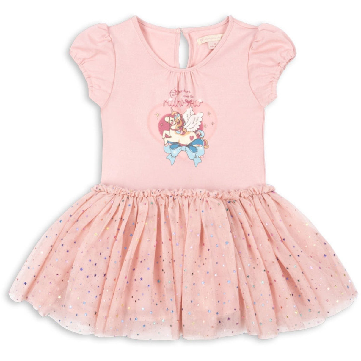 Konges Sløjd Fairy Etoile Holographic Pink Ada Fairy Ballerina Glitter Kjole