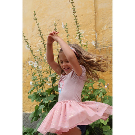 Konges Sløjd Fairy Etoile Holographic Pink Ada Fairy Ballerina Glitter Kjole