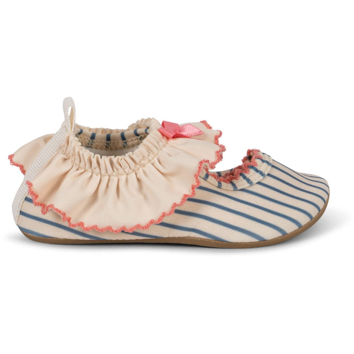 Konges Sløjd Blue Stripe Gina Flæse Badesko