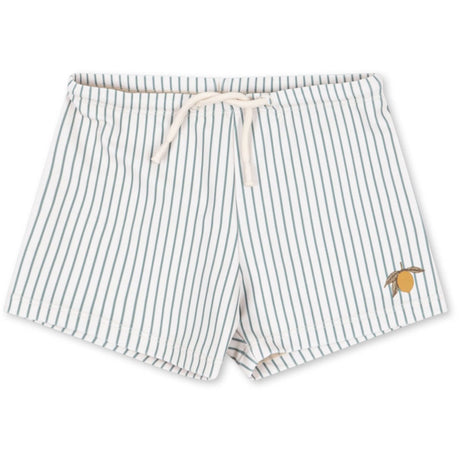 Konges Sløjd Tea Stripe Aster Badeshorts Grs