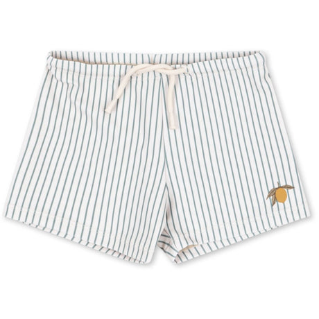 Konges Sløjd Tea Stripe Aster Badeshorts Grs