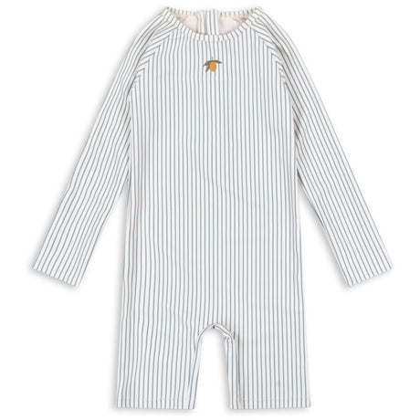Konges Sløjd Tea Stripe Aster Onesie Grs
